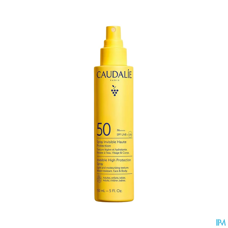 Caudalie Sun Onzichtb. Spray Hoge Besch.spf50 75ml