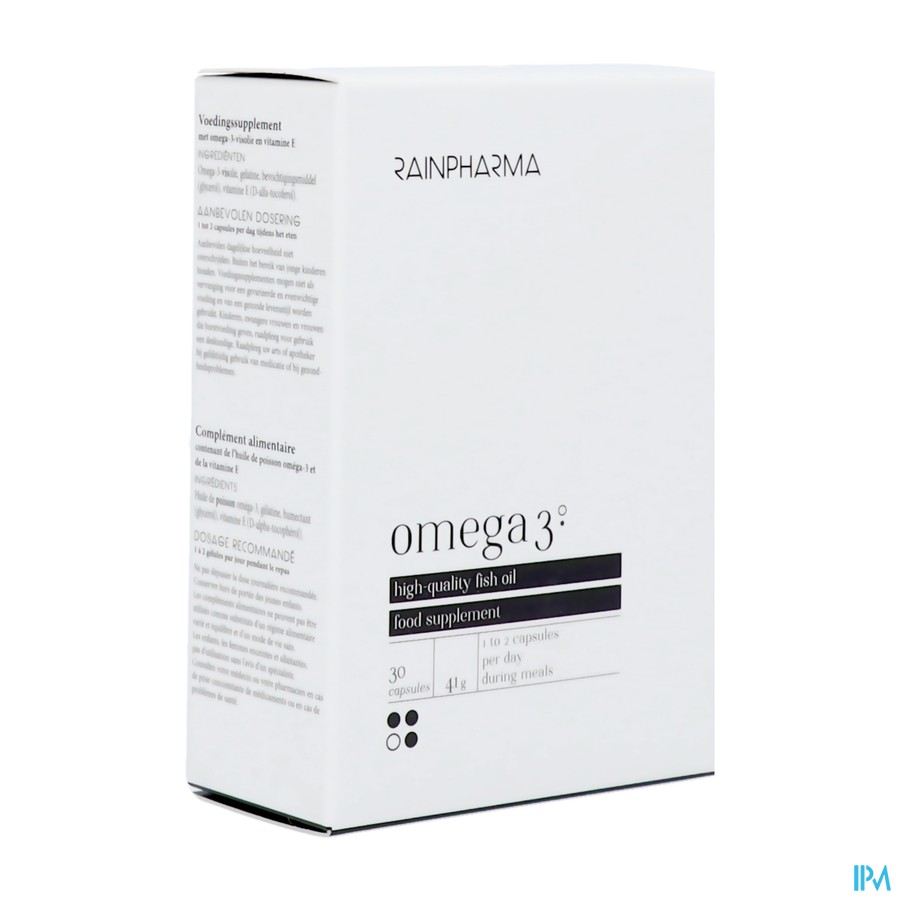 RAINPHARMA OMEGA 3 30 SOFTGELS