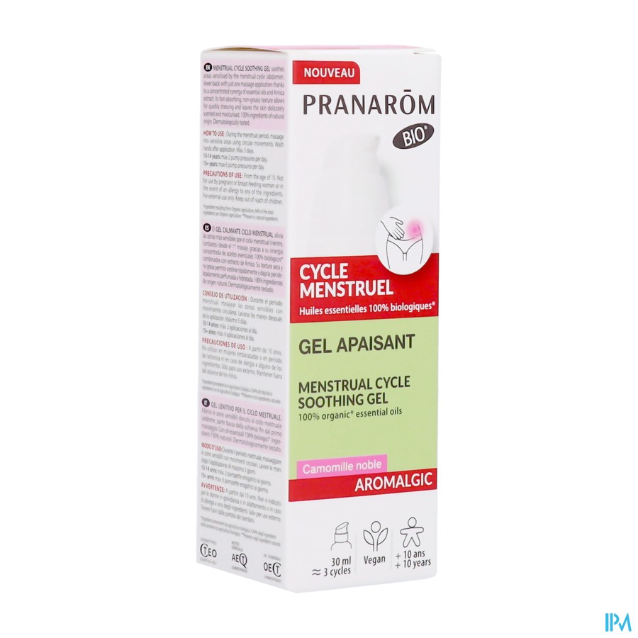 Pranarom Aromalgic Gel Apais.cycle Menstruel 30ml