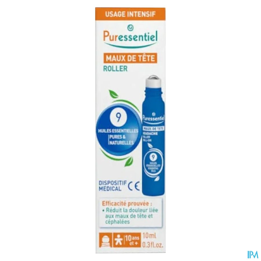 Puressentiel Roller Hoofdpijn 10ml
