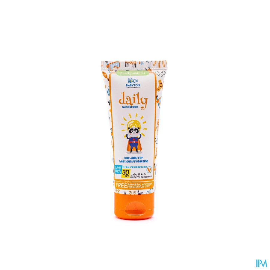 Babyton Natuurlijke Minerale Zonnecreme Tube 50ml