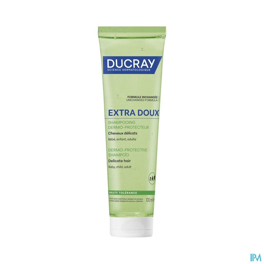 Ducray Extra-doux Huidbescherm. Shampoo 100ml Nf