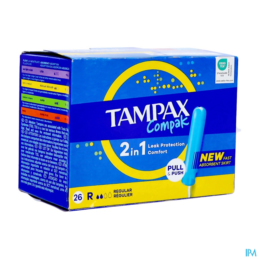 Tampax Compak Regular 26