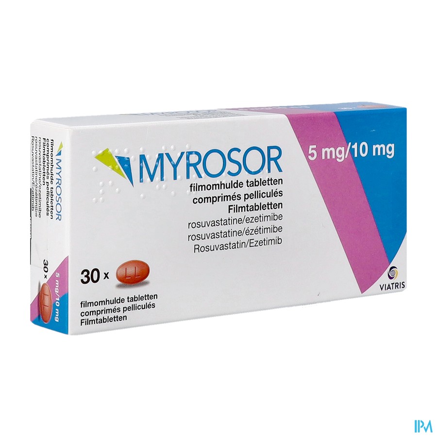 Myrosor 5mg/10mg Filmomh Tabl 30