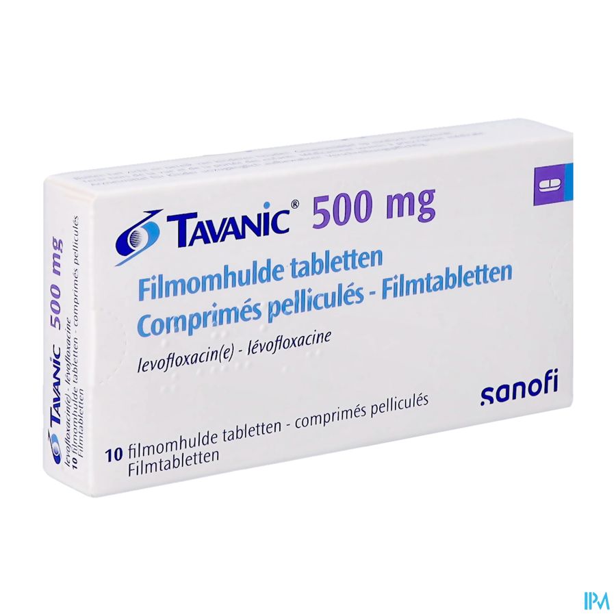 Tavanic 500 Comp 10 X 500mg