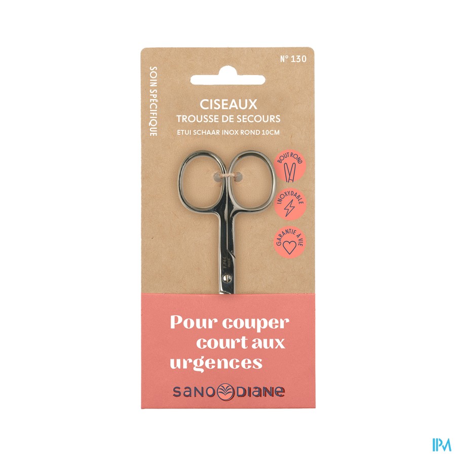 Sanodiane 44 Etui Schaar Inox Rond 10cm