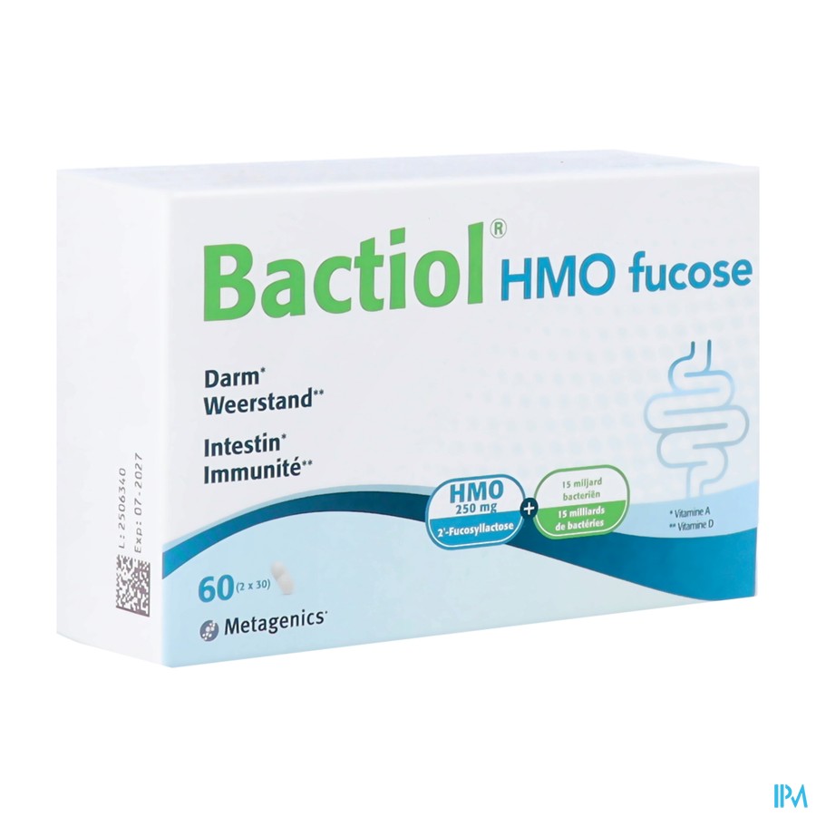 Bactiol Hmo Fucose Caps 60 Metagenics