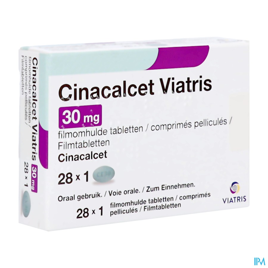 Cinacalcet Viatris 30mg Filmomh Tabl 28