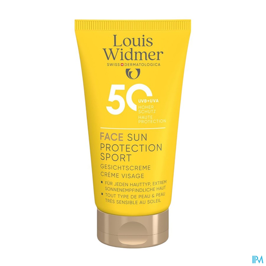 Widmer Sun Face Protection Sport 50 N/parf Tb 50ml