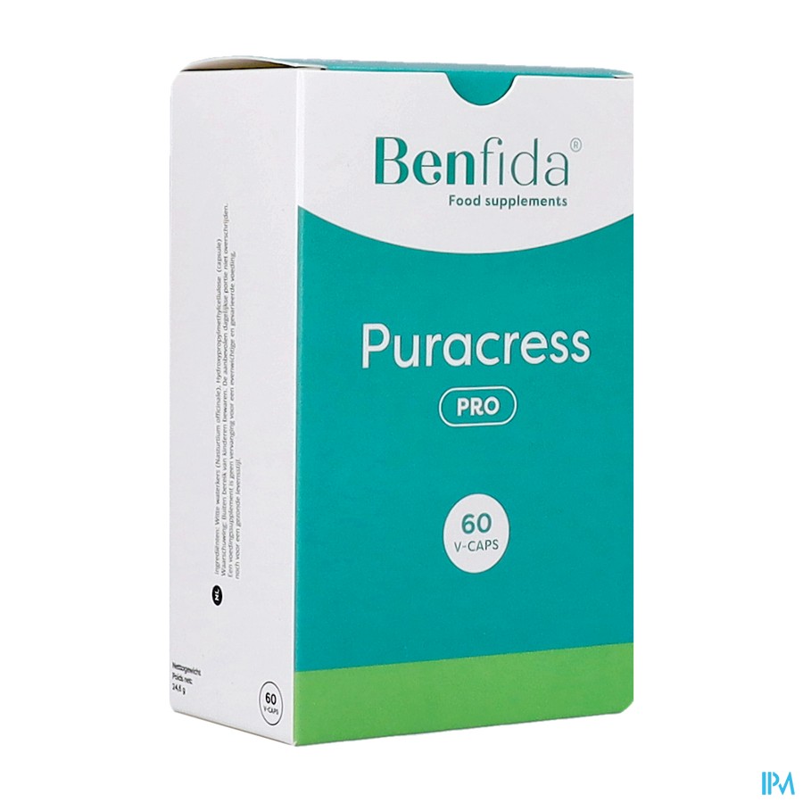 Benfida Puracress Pro Caps 60