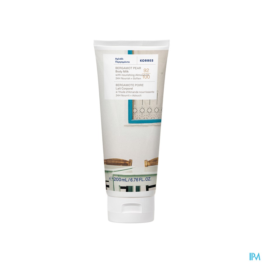 Korres Kb Lait Corporel Bergamote Poire 200ml Nf