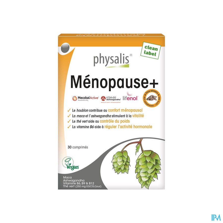 PHYSALIS MENOPAUZE+ NL/FR 30 COMP