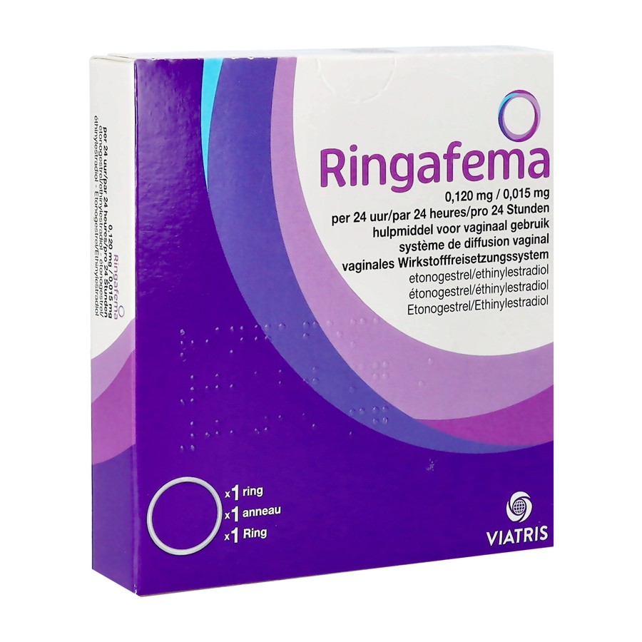 Ringafema 0,120mg/0,015mg/24u Vaginale Ring 1