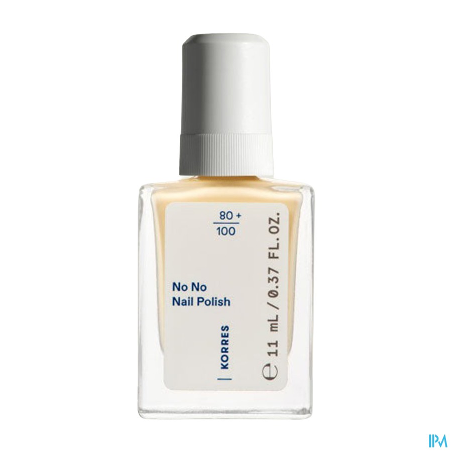 Korres Km No No Nail Polish 32 Pastel Yellow 11ml