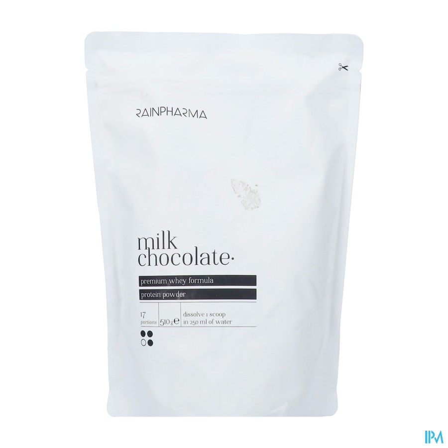 RAINPHARMA MILK CHOCOLATE 510 G