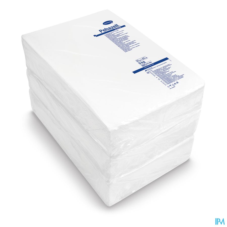 Hartmann Pehazell 37x57cm Gebleekt 3x5kg