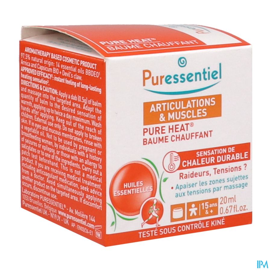 Puressentiel Articulation Baume Pure Heat 20ml