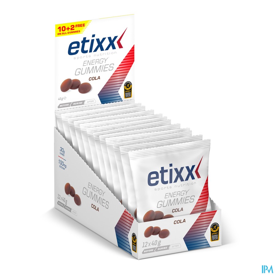Etixx Sport Gummies 12x40g