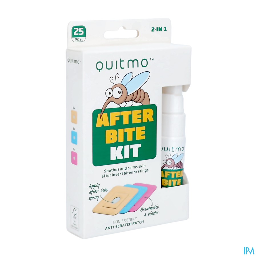 Quitmo After Bite Kit Spray 20ml & Patches 24