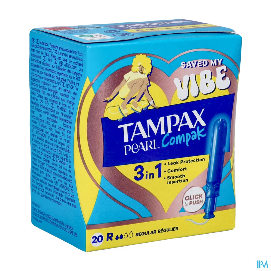 Tampax Pearl Compak Regular 20
