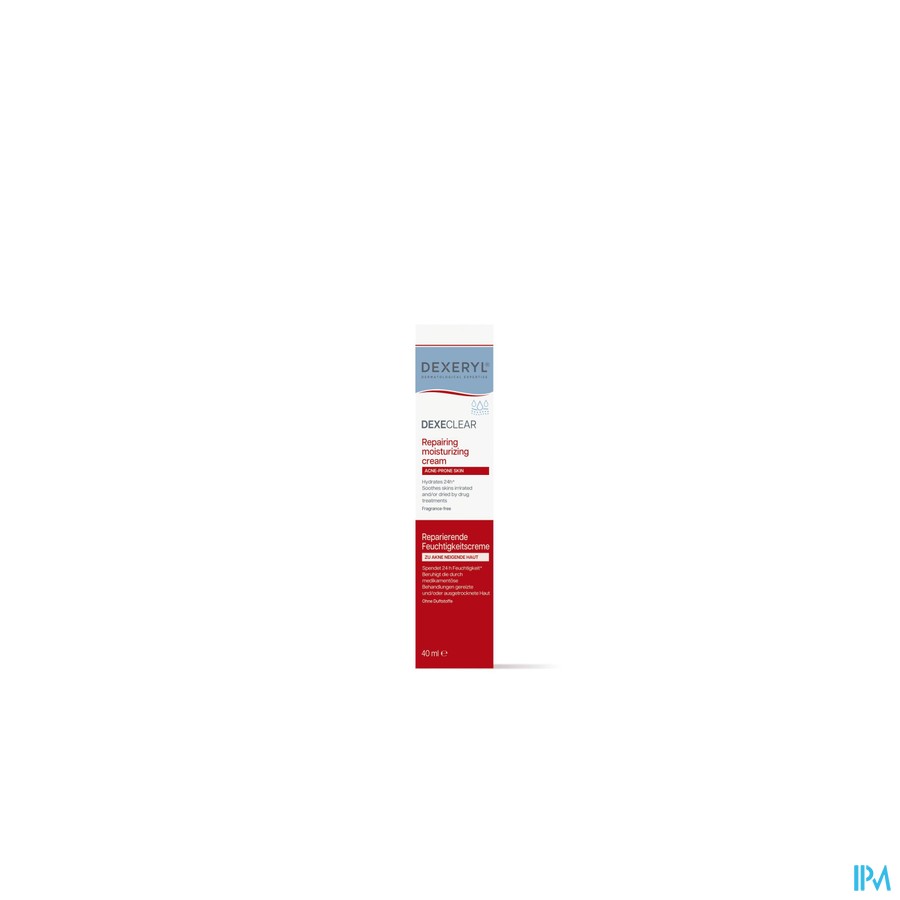 Dexeclear Hydraterende & Herstellende Creme 40ml