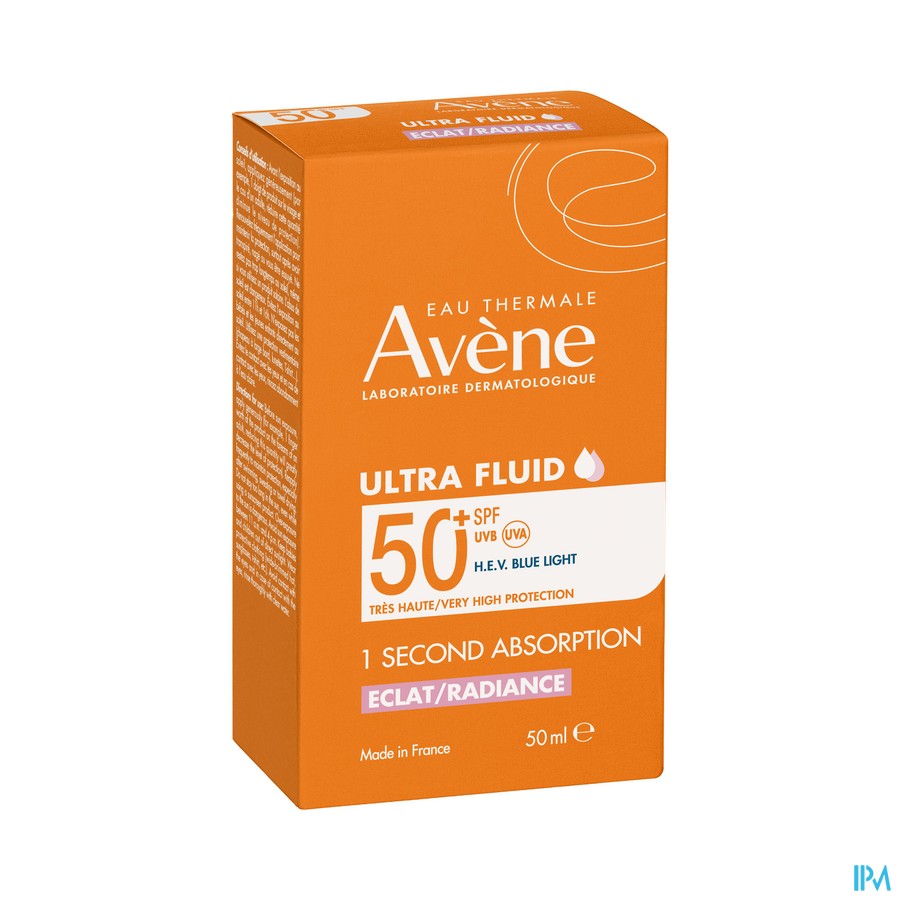 Avene Sol Spf50+ Ultra Fluid Eclat Radiance 50ml
