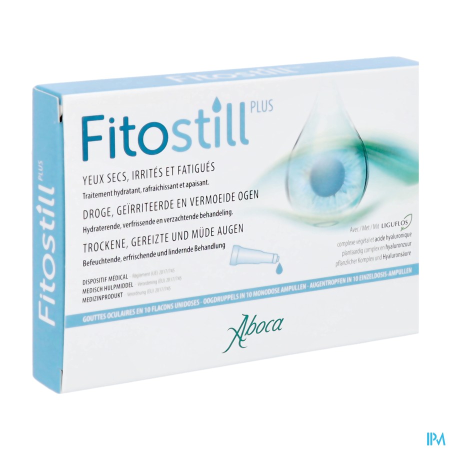 Aboca Fitostill Plus Oogdruppels 10x0,5ml