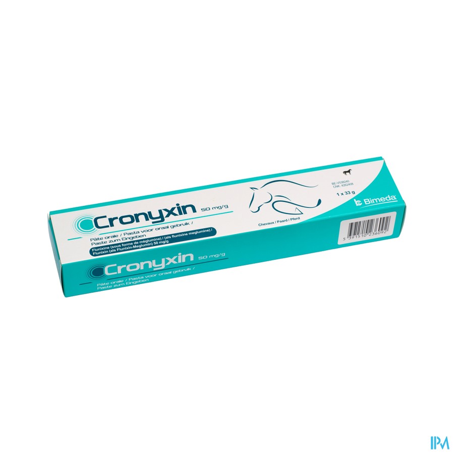 Cronyxin 50mg/g Orale Pasta Paarden Doseerspuit 1