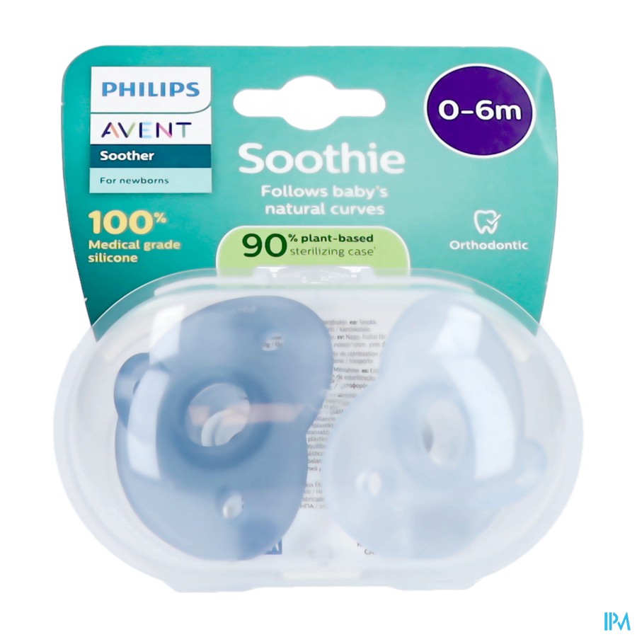 Philips Avent Fopspeen +0m Soothie Mix 2
