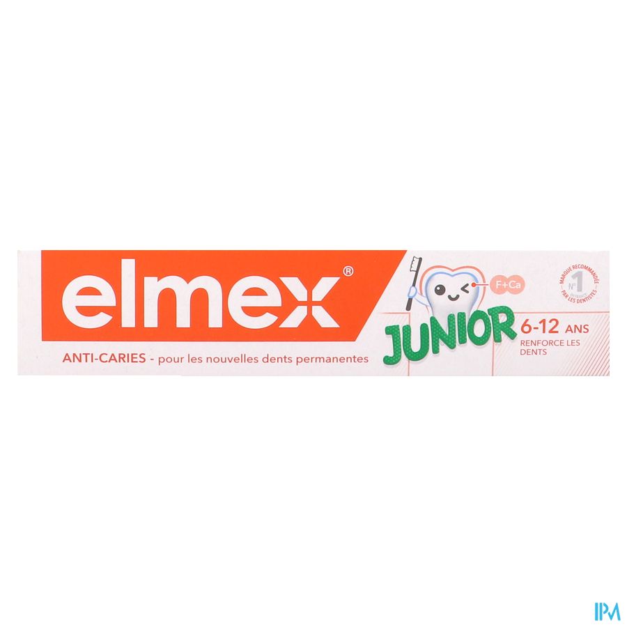 Elmex A/caries Junior Tandpasta 75ml 12