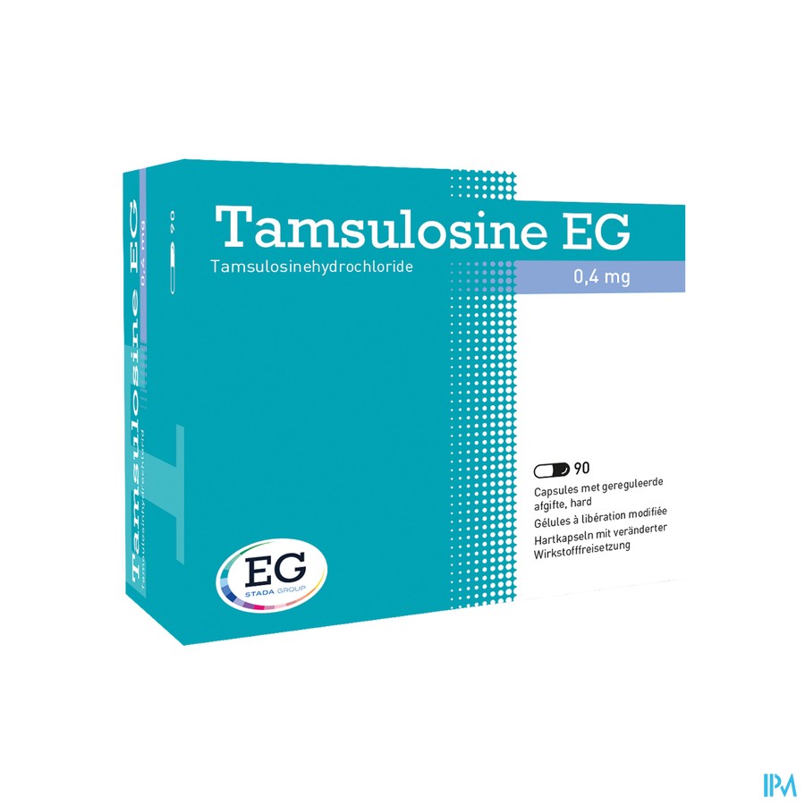 Tamsulosine EG Caps  90 X 0,4 Mg