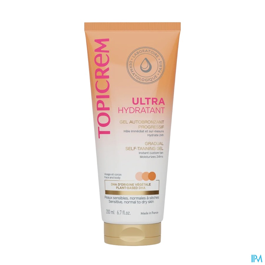Topicrem Uh Geleidelijke Zelfbruiner Gel Tube200ml