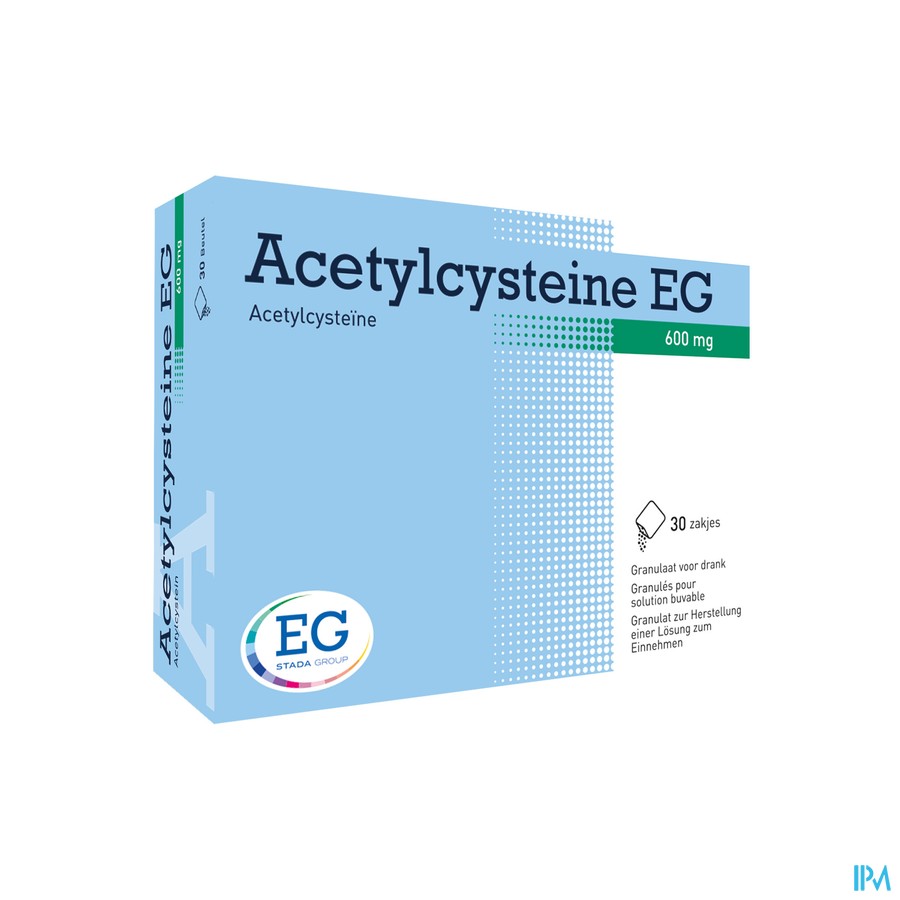 Acetylcysteine EG 600Mg Gran. Vr Drank Zakje  30