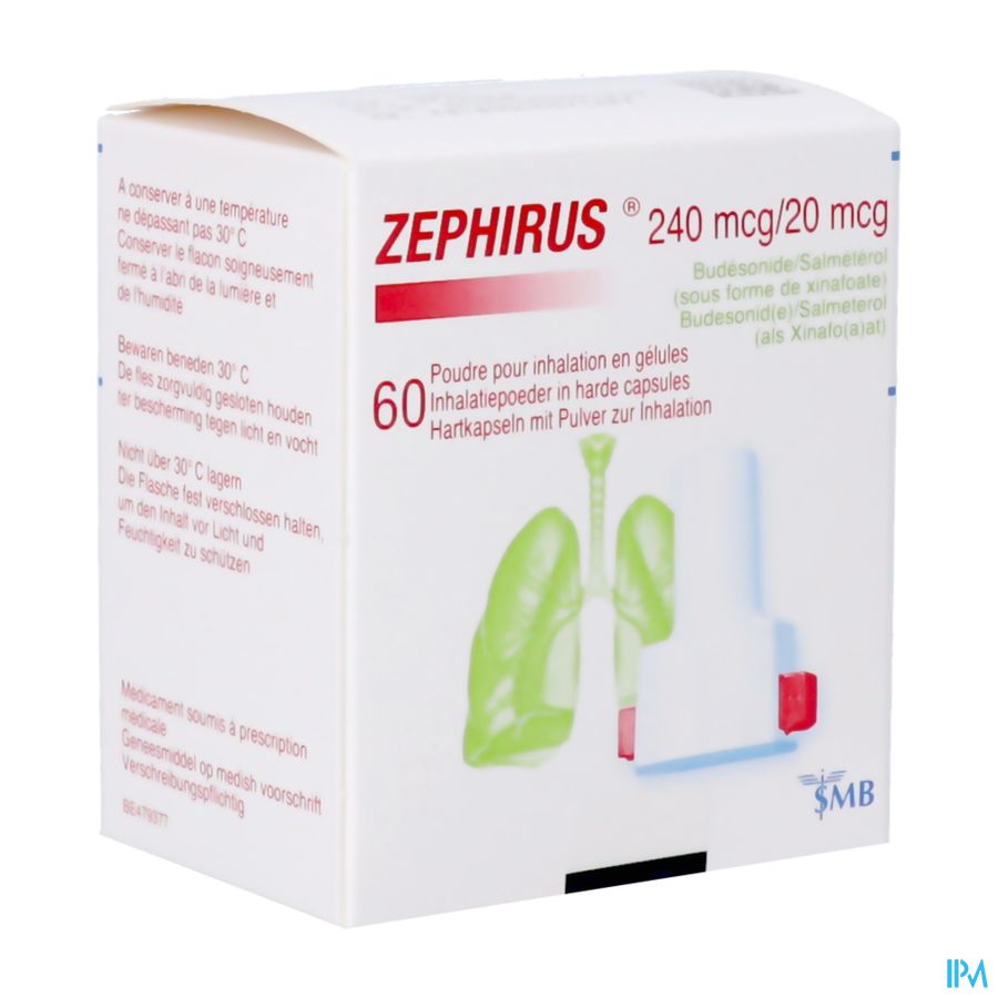 Zephirus 240mcg/20mcg Pdr Inhal. 60 Gel + 1 Inhal.