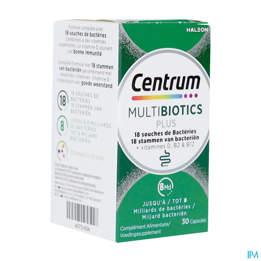 Centrum Multibiotics Premium Comp 30