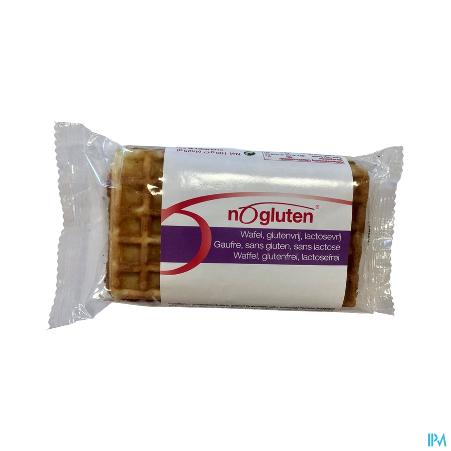 Nogluten Softwafel Glut.&lactosevrij 4x25g Revogan