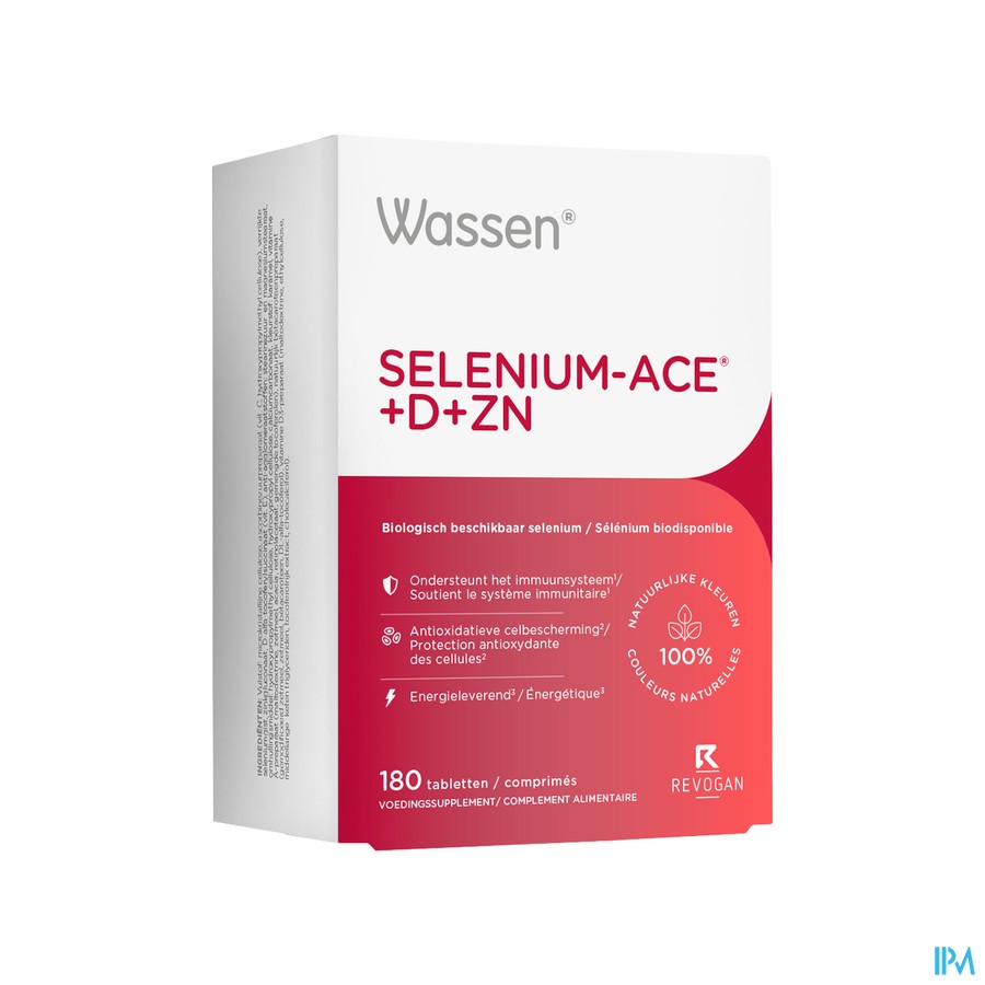 Selenium-ace+d+zn Comp 180 Revogan