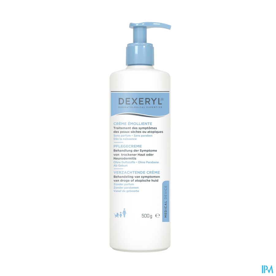Dexeryl Creme Pump Fl 500g