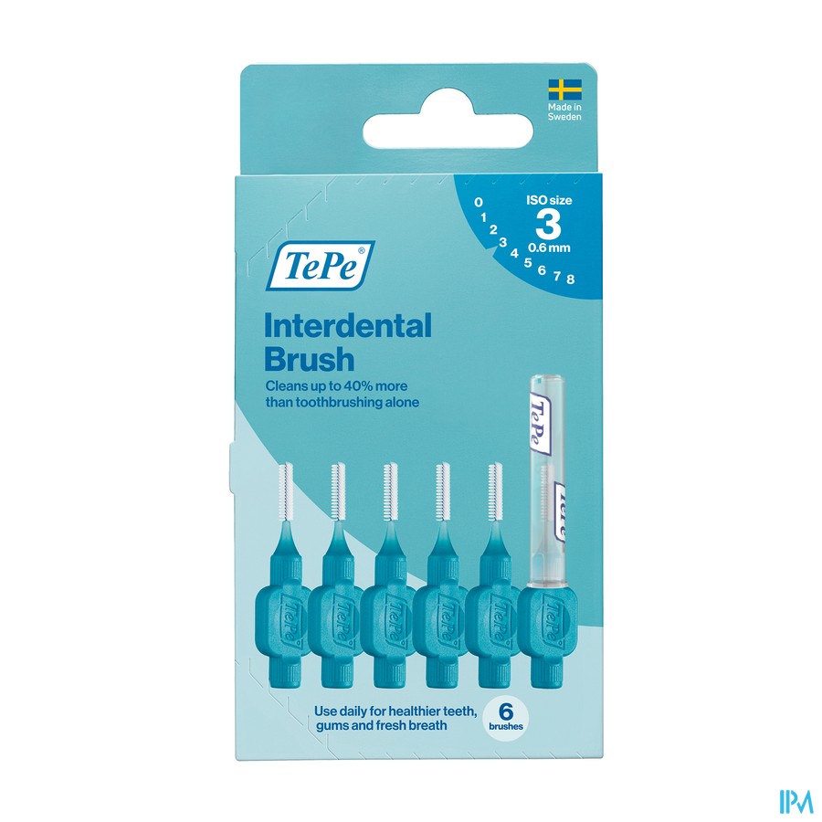 Tepe Interdental Brush 0,60mm Blue 6