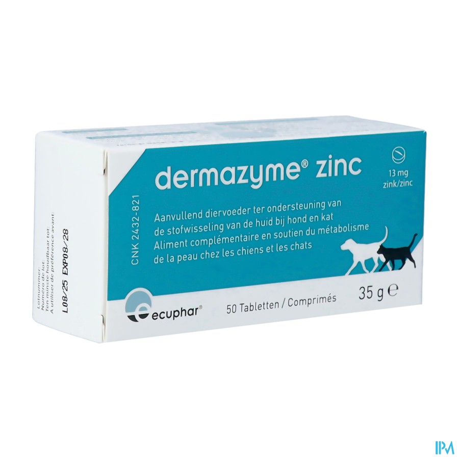 Dermazyme Zinc Chien Comp 50