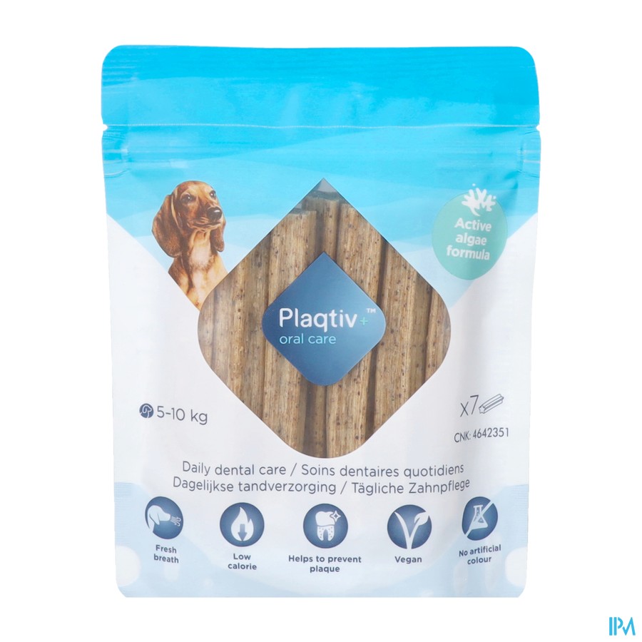 Plaqtiv+ Oral Care Honden S Gebitsver.kauwsticks 7