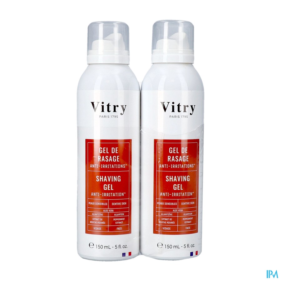 Vitry Scheergel 2x150ml 1+1 Gratis