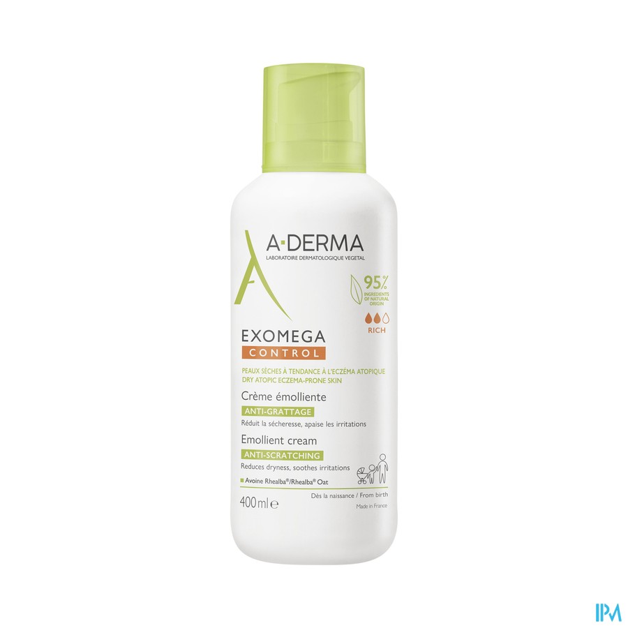 Aderma Exomega Control Creme Emolierend 400ml