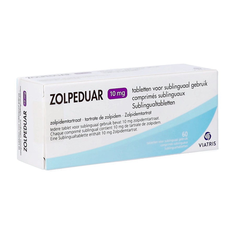 Zolpeduar 10mg Comp Subl 60 X 10mg