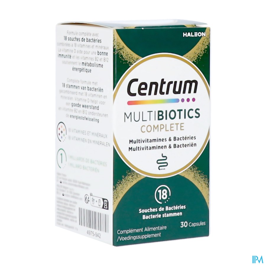 Centrum Multibiotics Complete Comp 30