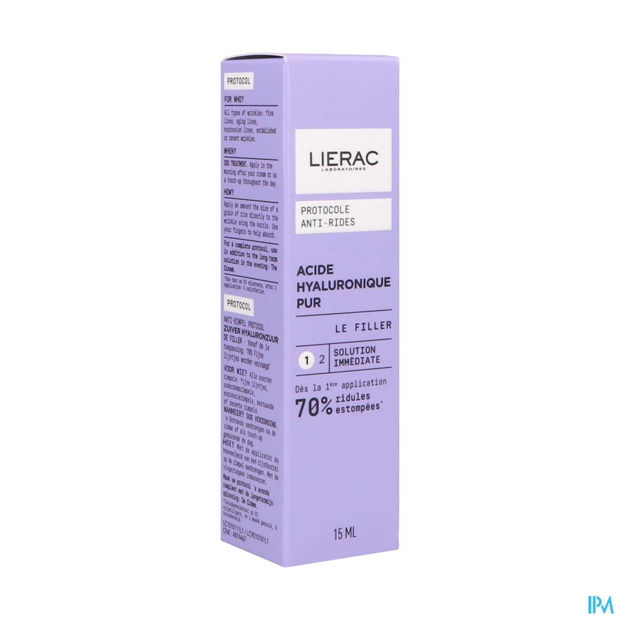 Lierac Protocole Filler A/rides Stylo 15ml