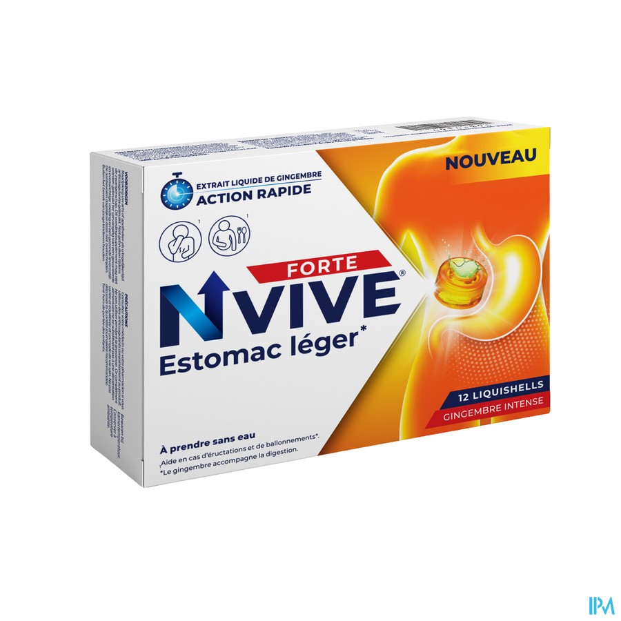 Nvive Lichte Maag Forte Liquishells 12
