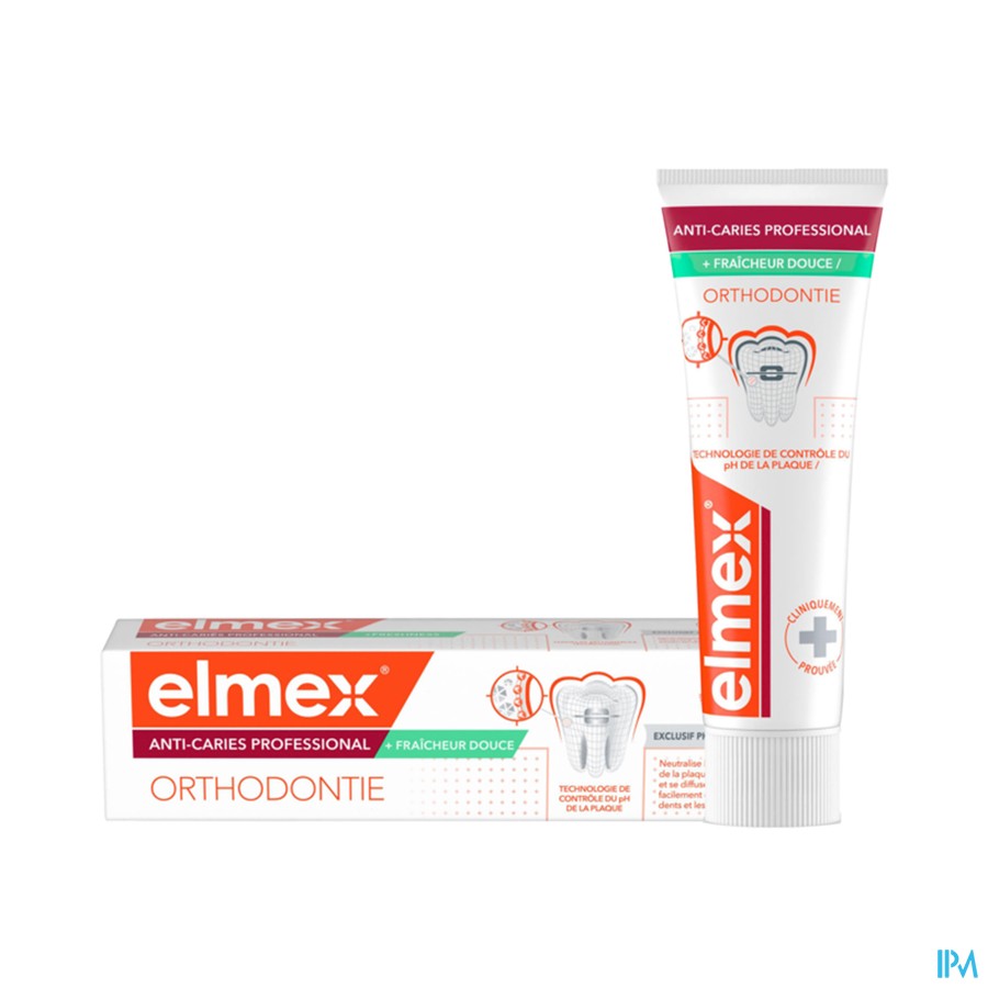 ELMEX DENT A/CARIE PRO ORTHO 75ML
