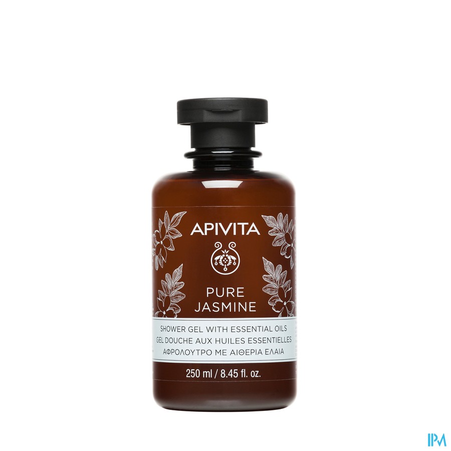 Apivita Pure Jasmine Shower Gel Essent. Oil 250ml