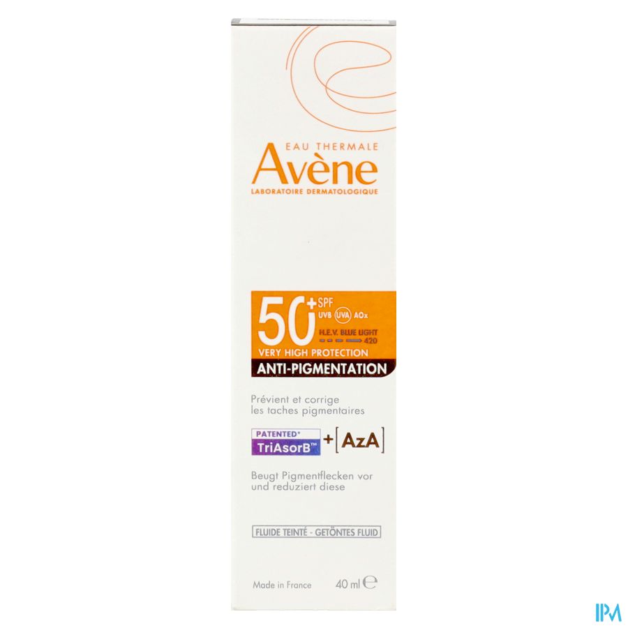 Avene Zon Spf50+ A/pigment Fluide 40ml 4